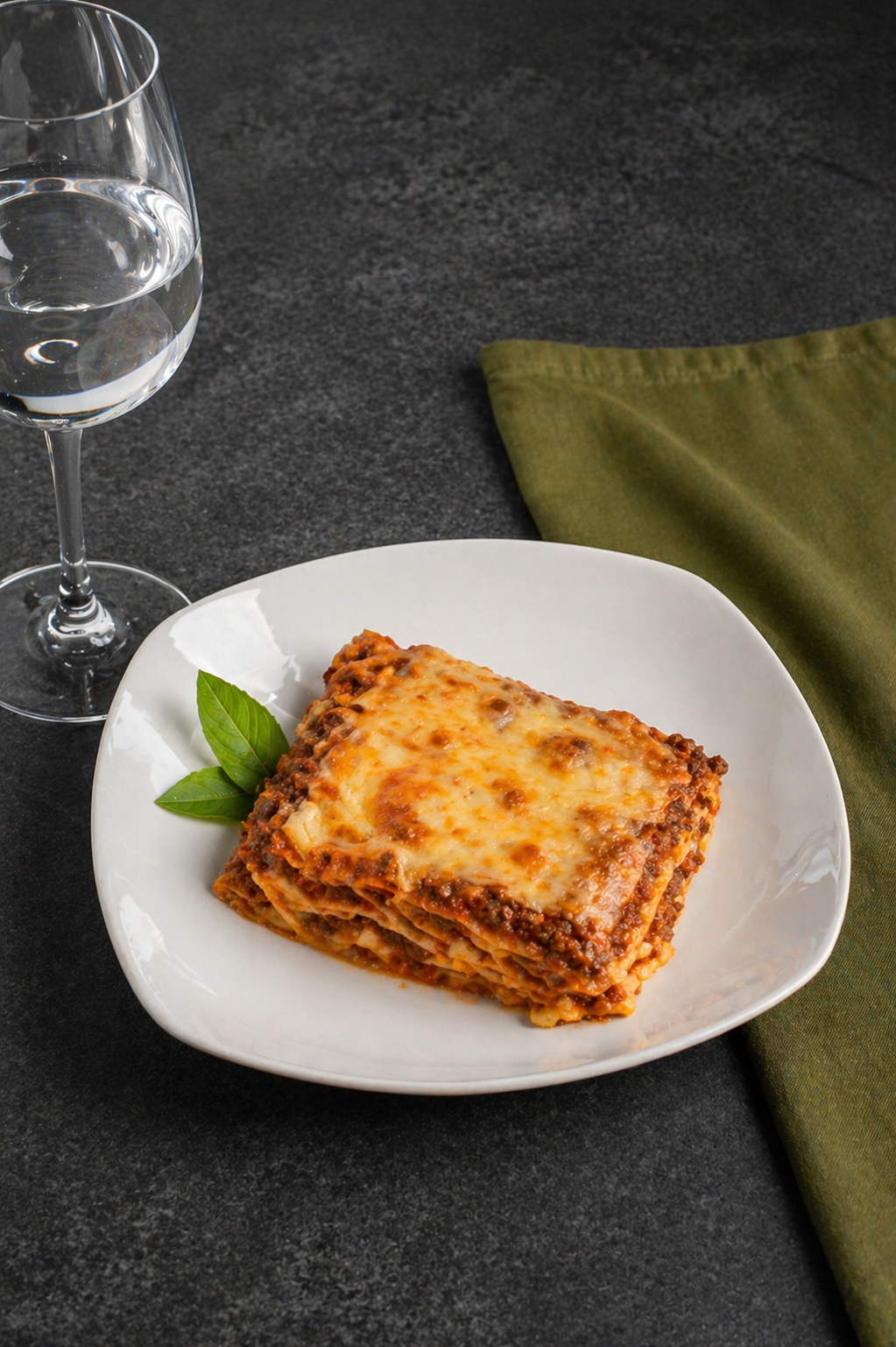 Lasaña Bolognese