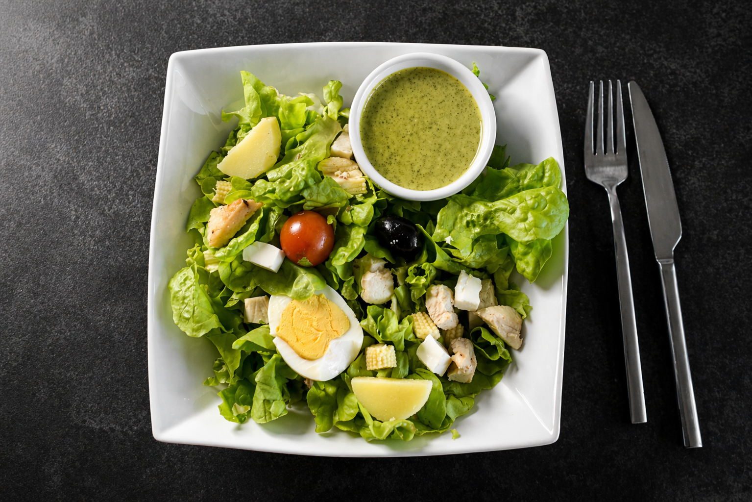 Ensalada Pollo Mixta