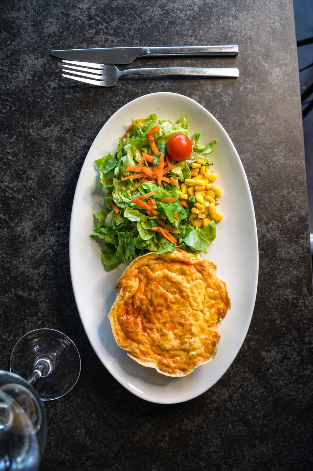 Quiche de choclo