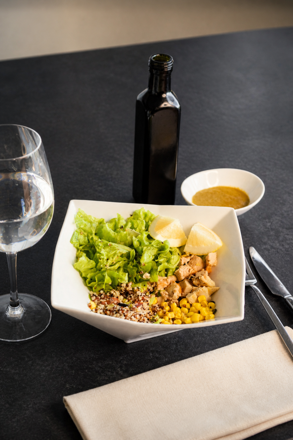 Ensalada Pollo Quinoa